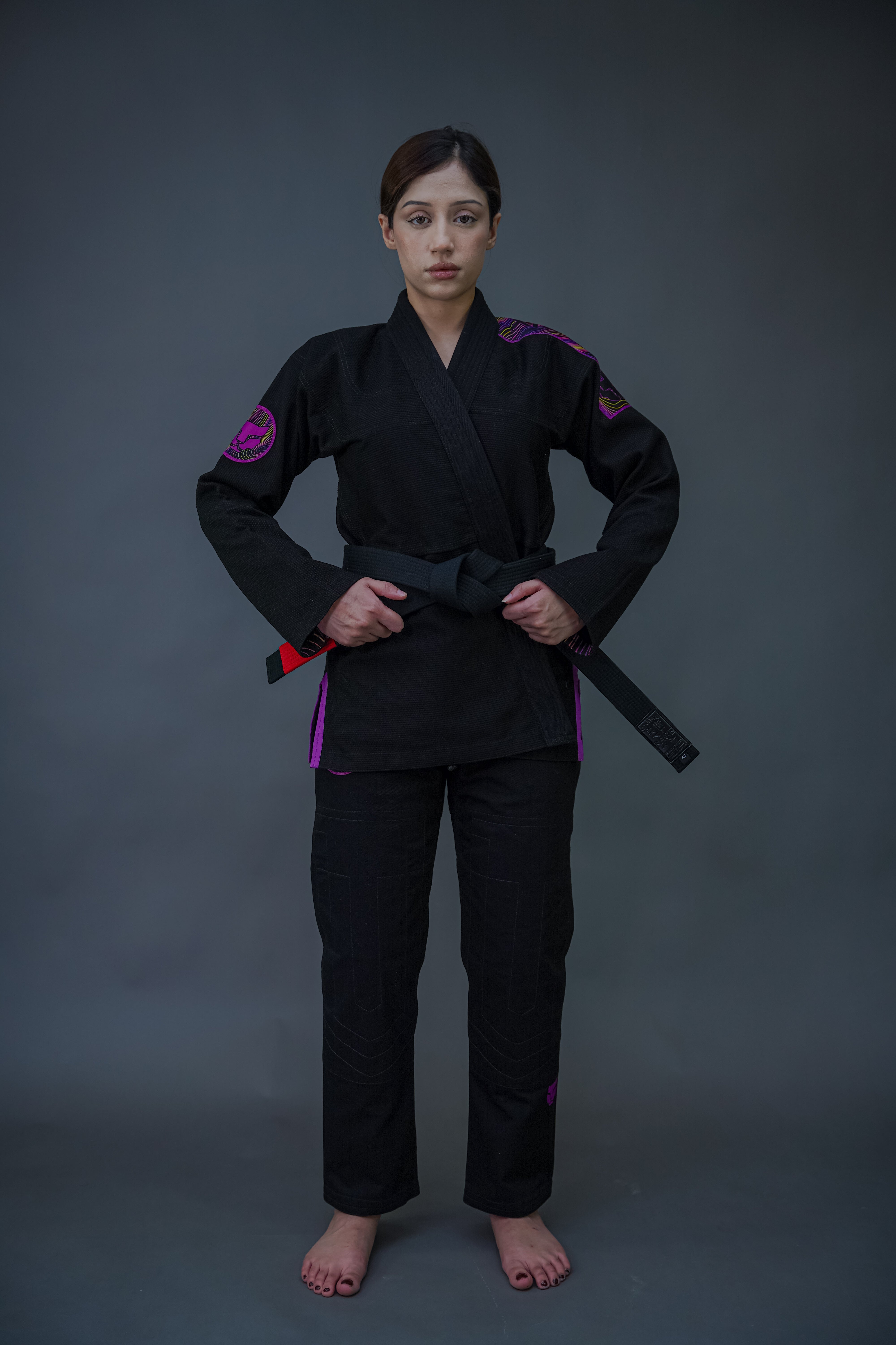 XRage Sports – Premium Women’s Jiu-Jitsu Gi (Black Edition)